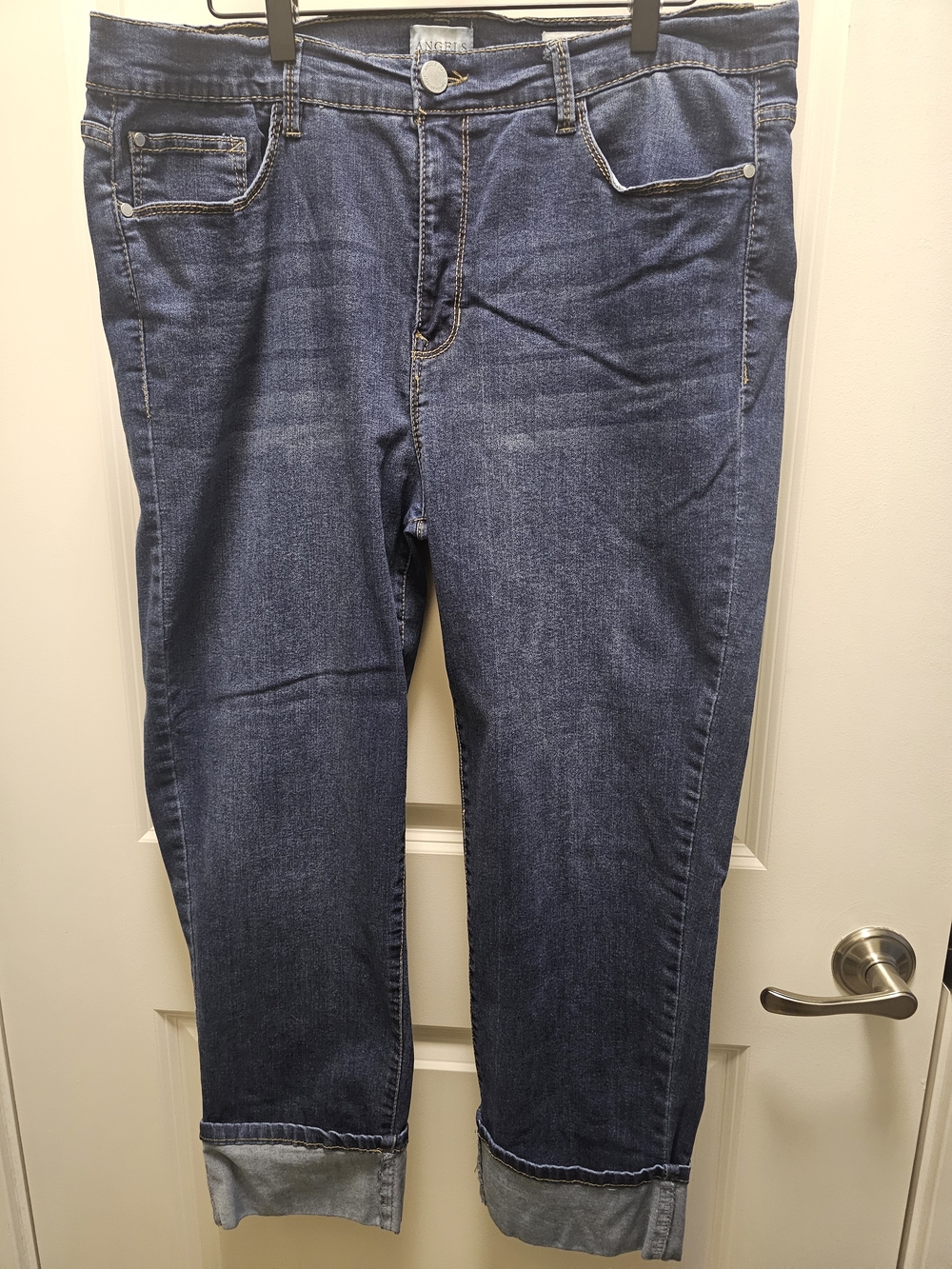 Angels Women’s Indigo Straight-Leg Jeans